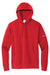Nike NKDR1499 Mens Club Fleece Hooded Sweatshirt Hoodie w/ Pouch Pocket University Red Flat Front