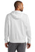 Nike NKDR1499 Mens Club Fleece Hooded Sweatshirt Hoodie w/ Pouch Pocket White Model Back