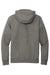 Nike NKDR1513 Mens Club Fleece Full Zip Hooded Sweatshirt Hoodie w/ Pockets Heather Charcoal Grey Flat Back