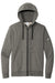 Nike NKDR1513 Mens Club Fleece Full Zip Hooded Sweatshirt Hoodie w/ Pockets Heather Charcoal Grey Flat Front