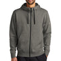 Nike Mens Club Fleece Full Zip Hooded Sweatshirt Hoodie - Heather Charcoal Grey