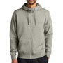 Nike Mens Club Fleece Full Zip Hooded Sweatshirt Hoodie w/ Pockets - Heather Dark Grey