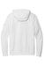 Nike NKDR1513 Mens Club Fleece Full Zip Hooded Sweatshirt Hoodie White Flat Back