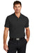 Nike NKDX6684 Mens Victory Dri-Fit Moisture Wicking Short Sleeve Polo Shirt Black Model Front