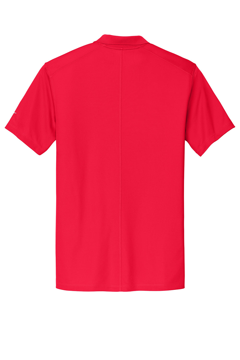 Nike NKDX6684 Mens Victory Dri-Fit Moisture Wicking Short Sleeve Polo Shirt University Red Flat Back