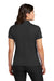 Nike NKDX6685 Womens Victory Dri-Fit Moisture Wicking Short Sleeve Polo Shirt Black Model Back