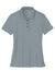 Nike NKDX6685 Womens Victory Dri-Fit Moisture Wicking Short Sleeve Polo Shirt Cool Grey Flat Front