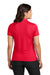 Nike NKDX6685 Womens Victory Dri-Fit Moisture Wicking Short Sleeve Polo Shirt University Red Model Back