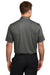Nike NKDX6688 Mens Vapor Dash Dri-Fit Moisture Wicking Short Sleeve Polo Shirt Anthracite Grey Model Back