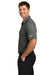 Nike NKDX6688 Mens Vapor Dash Dri-Fit Moisture Wicking Short Sleeve Polo Shirt Anthracite Grey Model Side
