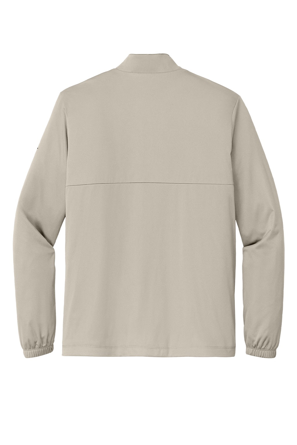 Nike NKDX6716 Mens Storm-Fit Wind & Water Resistant Full Zip Jacket Stone Flat Back