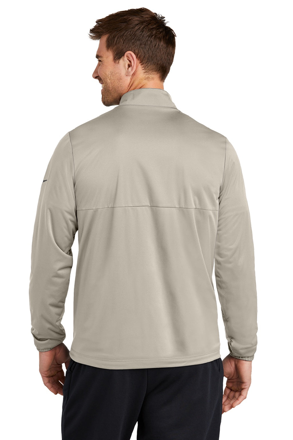 Nike NKDX6716 Mens Storm-Fit Wind & Water Resistant Full Zip Jacket Stone Model Back