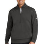 Nike Mens Club Fleece 1/4 Zip Sweatshirt - Anthracite Grey - NEW