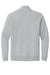 Nike NKDX6718 Mens Club Fleece 1/4 Zip Sweatshirt w/ Pockets Heather Dark Grey Flat Back