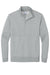 Nike NKDX6718 Mens Club Fleece 1/4 Zip Sweatshirt w/ Pockets Heather Dark Grey Flat Front