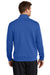 Nike NKDX6718 Mens Club Fleece 1/4 Zip Sweatshirt Game Royal Blue Model Back