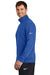 Nike NKDX6718 Mens Club Fleece 1/4 Zip Sweatshirt Game Royal Blue Model Side