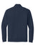 Nike NKDX6718 Mens Club Fleece 1/4 Zip Sweatshirt w/ Pockets Midnight Navy Blue Flat Back