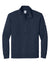 Nike NKDX6718 Mens Club Fleece 1/4 Zip Sweatshirt w/ Pockets Midnight Navy Blue Flat Front