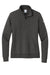 Nike NKDX6720 Womens Club Fleece 1/4 Zip Sweatshirt w/ Pouch Pocket Anthracite Grey Flat Front
