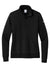 Nike NKDX6720 Womens Club Fleece 1/4 Zip Sweatshirt w/ Pouch Pocket Black Flat Front