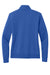 Nike NKDX6720 Womens Club Fleece 1/4 Zip Sweatshirt w/ Pouch Pocket Game Royal Blue Flat Back