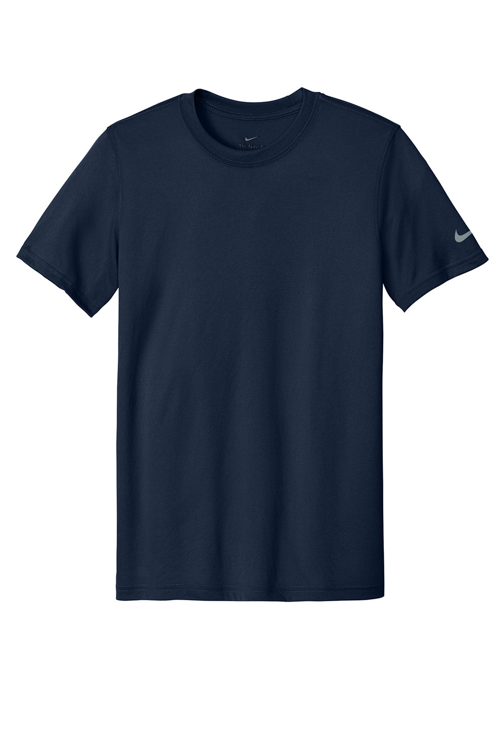 Nike NKDX8730 Mens rLegend Dri-Fit Moisture Wicking Short Sleeve Crewneck T-Shirt College Navy Blue Flat Front