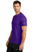 Nike NKDX8730 Mens rLegend Dri-Fit Moisture Wicking Short Sleeve Crewneck T-Shirt Court Purple Model Side