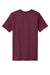 Nike NKDX8730 Mens rLegend Dri-Fit Moisture Wicking Short Sleeve Crewneck T-Shirt Deep Maroon Flat Back