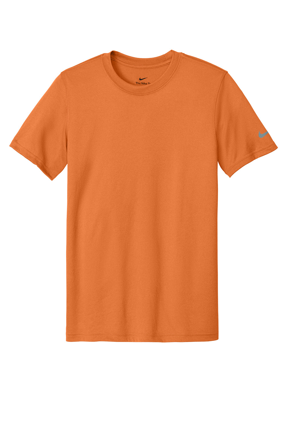 Nike NKDX8730 Mens rLegend Dri-Fit Moisture Wicking Short Sleeve Crewneck T-Shirt Desert Orange Flat Front