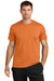 Nike NKDX8730 Mens rLegend Dri-Fit Moisture Wicking Short Sleeve Crewneck T-Shirt Desert Orange Model Front