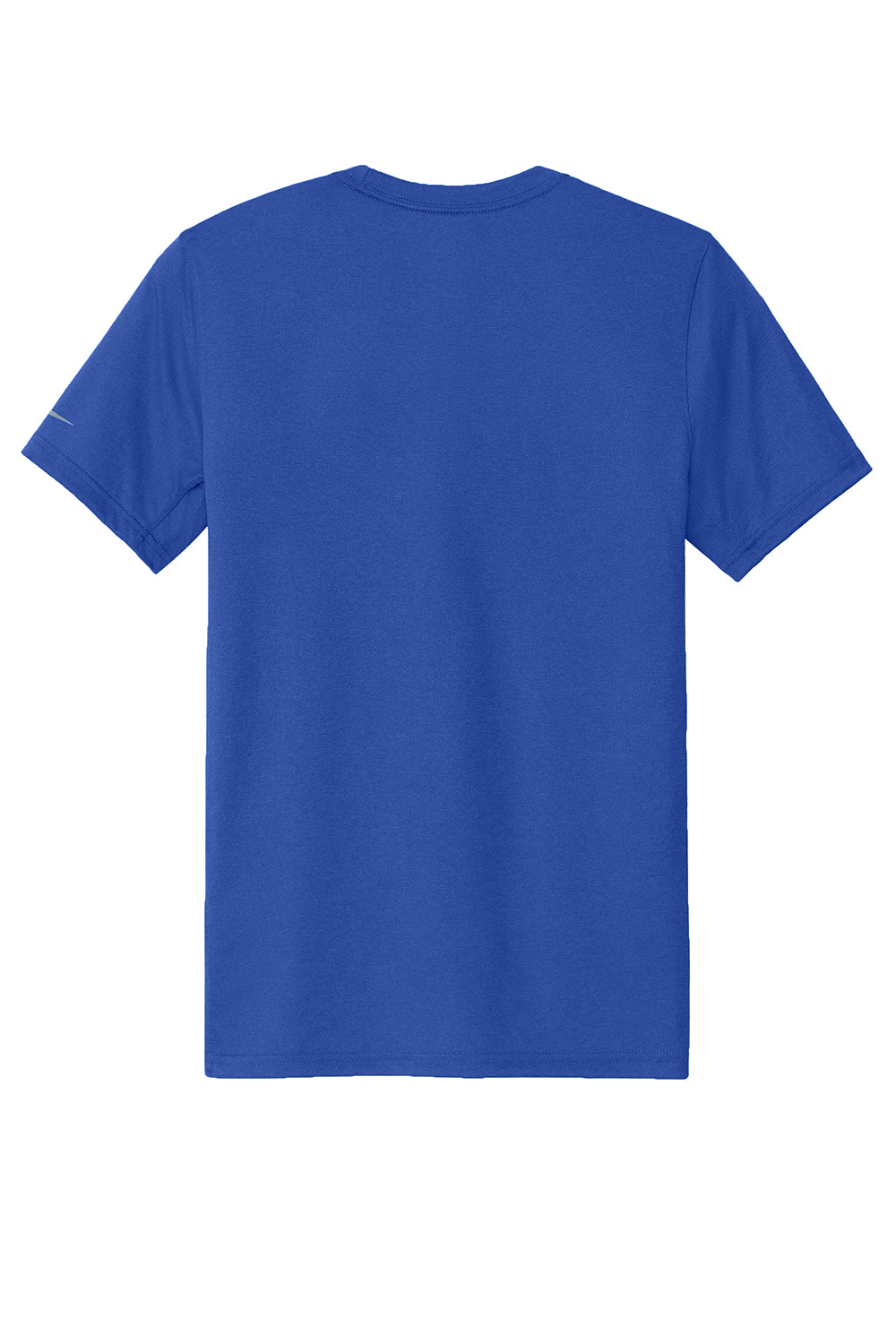 Nike NKDX8730 Mens rLegend Dri-Fit Moisture Wicking Short Sleeve Crewneck T-Shirt Game Royal Blue Flat Back