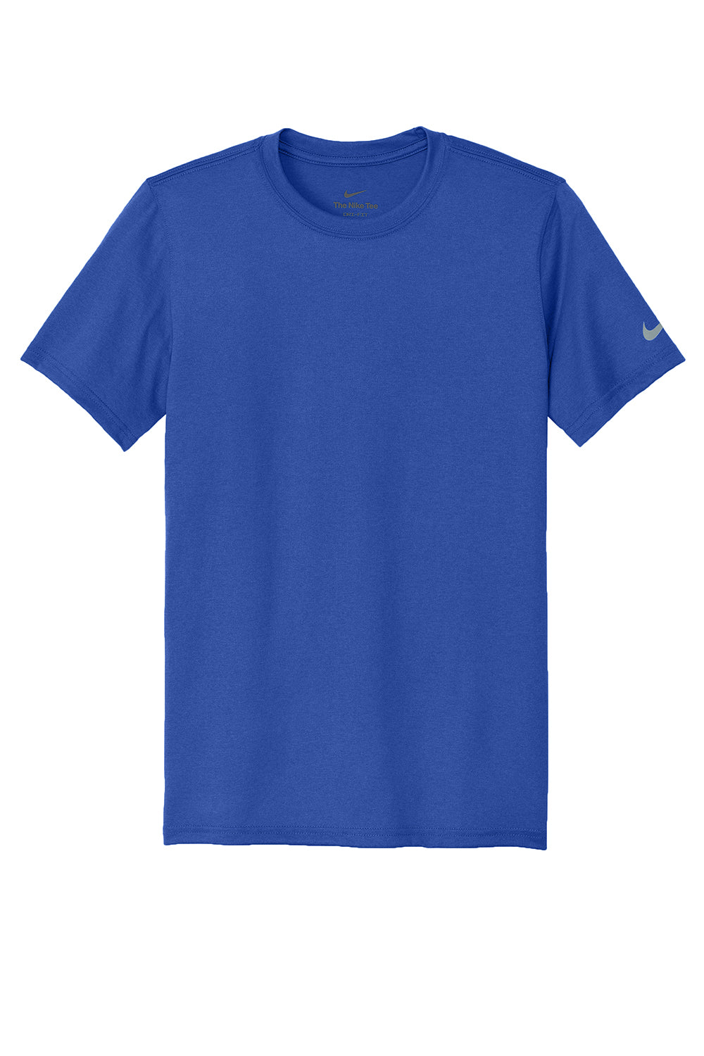 Nike NKDX8730 Mens rLegend Dri-Fit Moisture Wicking Short Sleeve Crewneck T-Shirt Game Royal Blue Flat Front