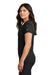 Nike NKDX8734 Womens rLegend Dri-Fit Moisture Wicking Short Sleeve Crewneck T-Shirt Black Model Side