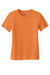 Nike NKDX8734 Womens rLegend Dri-Fit Moisture Wicking Short Sleeve Crewneck T-Shirt Desert Orange Flat Front