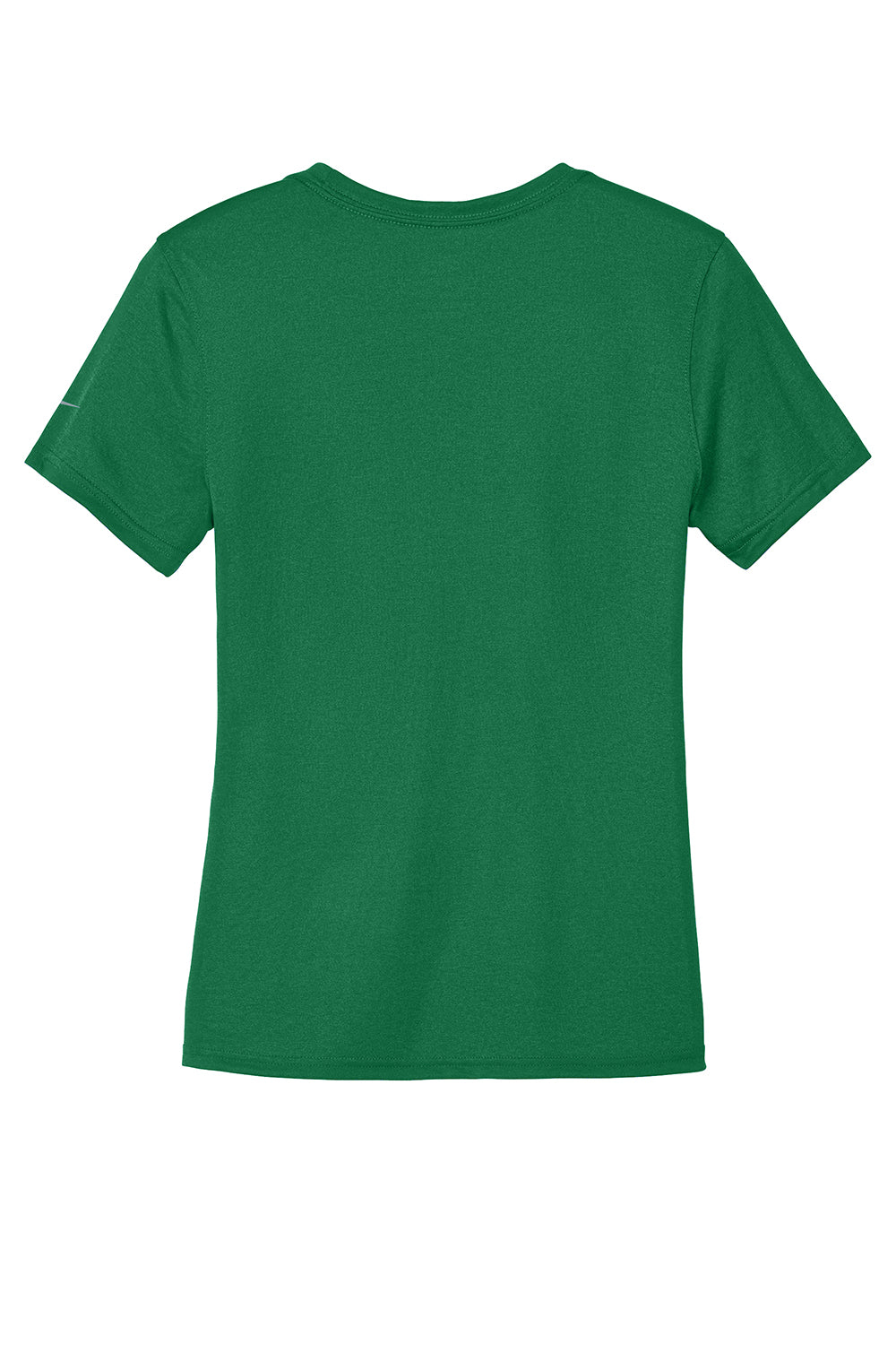 Nike NKDX8734 Womens rLegend Dri-Fit Moisture Wicking Short Sleeve Crewneck T-Shirt Gorge Green Flat Back