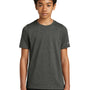 Nike Youth rLegend Dri-Fit Moisture Wicking Short Sleeve Crewneck T-Shirt - Heather Dark Smoke Grey - NEW
