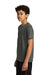 Nike NKDX8787 Youth rLegend Dri-Fit Moisture Wicking Short Sleeve Crewneck T-Shirt Heather Dark Smoke Grey Model Side
