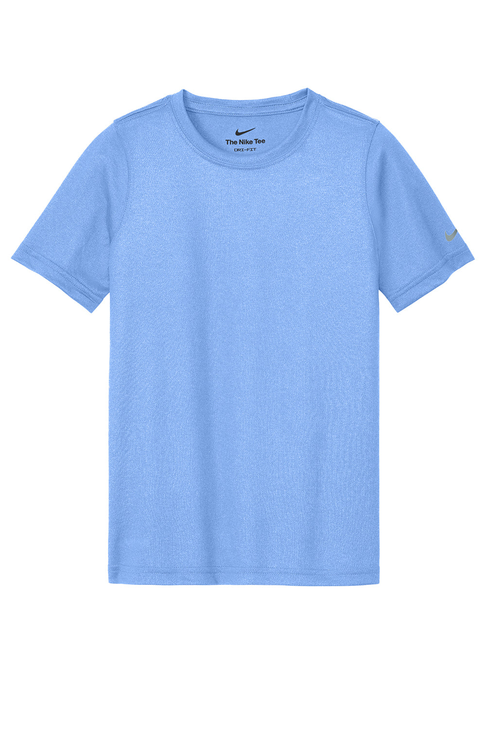 Nike NKDX8787 Youth rLegend Dri-Fit Moisture Wicking Short Sleeve Crewneck T-Shirt Valor Blue Flat Front