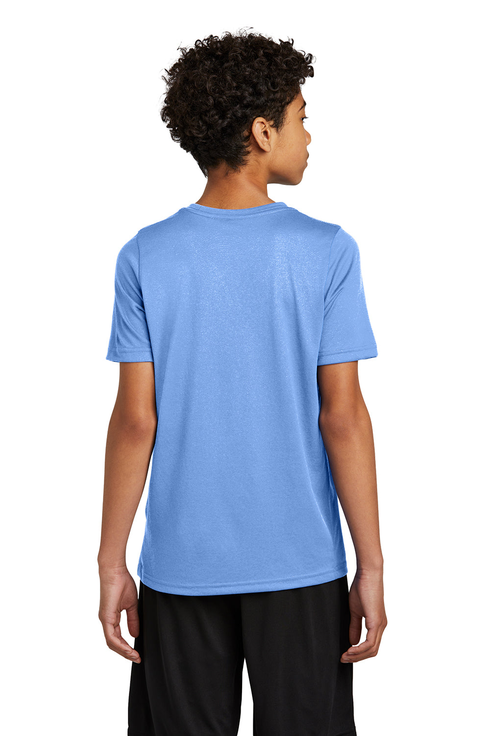 Nike NKDX8787 Youth rLegend Dri-Fit Moisture Wicking Short Sleeve Crewneck T-Shirt Valor Blue Model Back