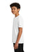 Nike NKDX8787 Youth rLegend Dri-Fit Moisture Wicking Short Sleeve Crewneck T-Shirt White Model Side