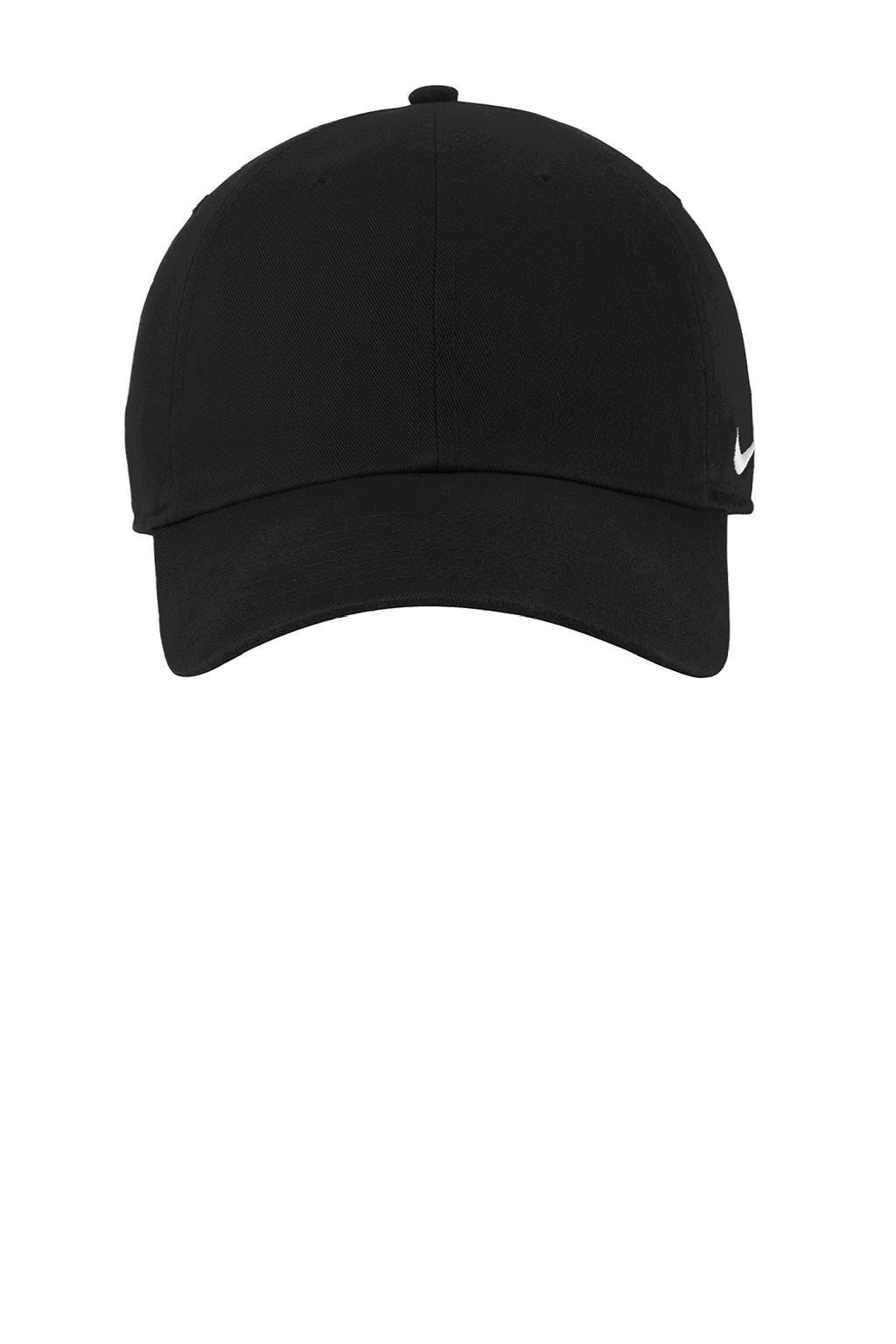 Nike Hats 102699/NKFB5677 Mens Heritage 86 Adjustable Hat Black Flat Front