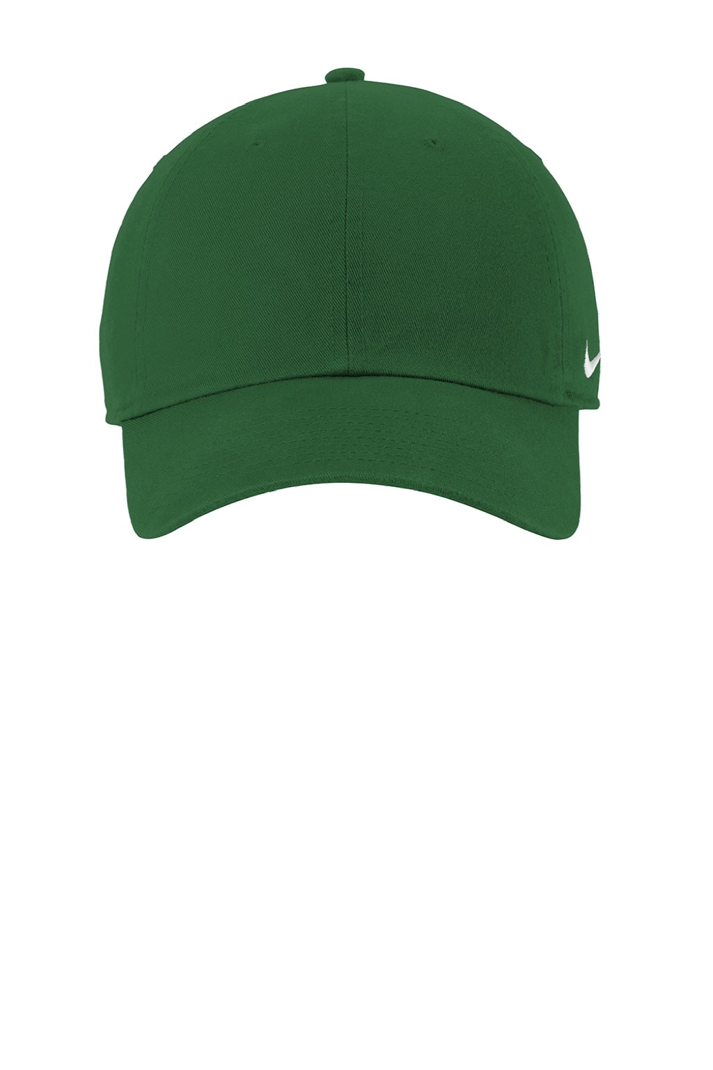 Nike Hats 102699/NKFB5677 Mens Heritage 86 Adjustable Hat Gorge Green Flat Front