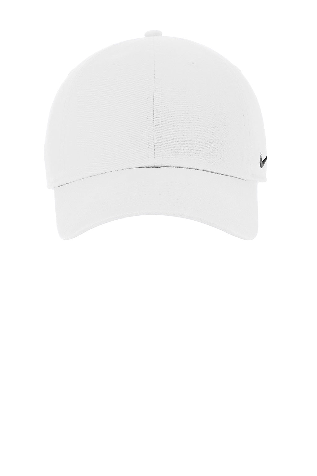 Nike Hats 102699/NKFB5677 Mens Heritage 86 Adjustable Hat White Flat Front