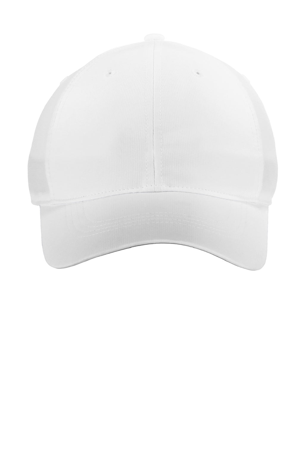 Nike Hats NKAA1859/NKFB6444 Mens Dri-Fit Moisture Wicking Adjustable Hat White Flat Front