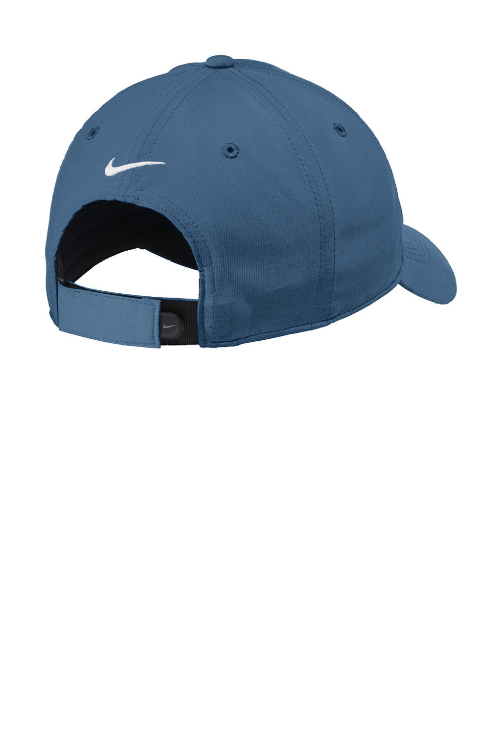 Nike Hats NKAA1859/NKFB6444 Mens Dri-Fit Moisture Wicking Adjustable Hat College Navy Blue Flat Back