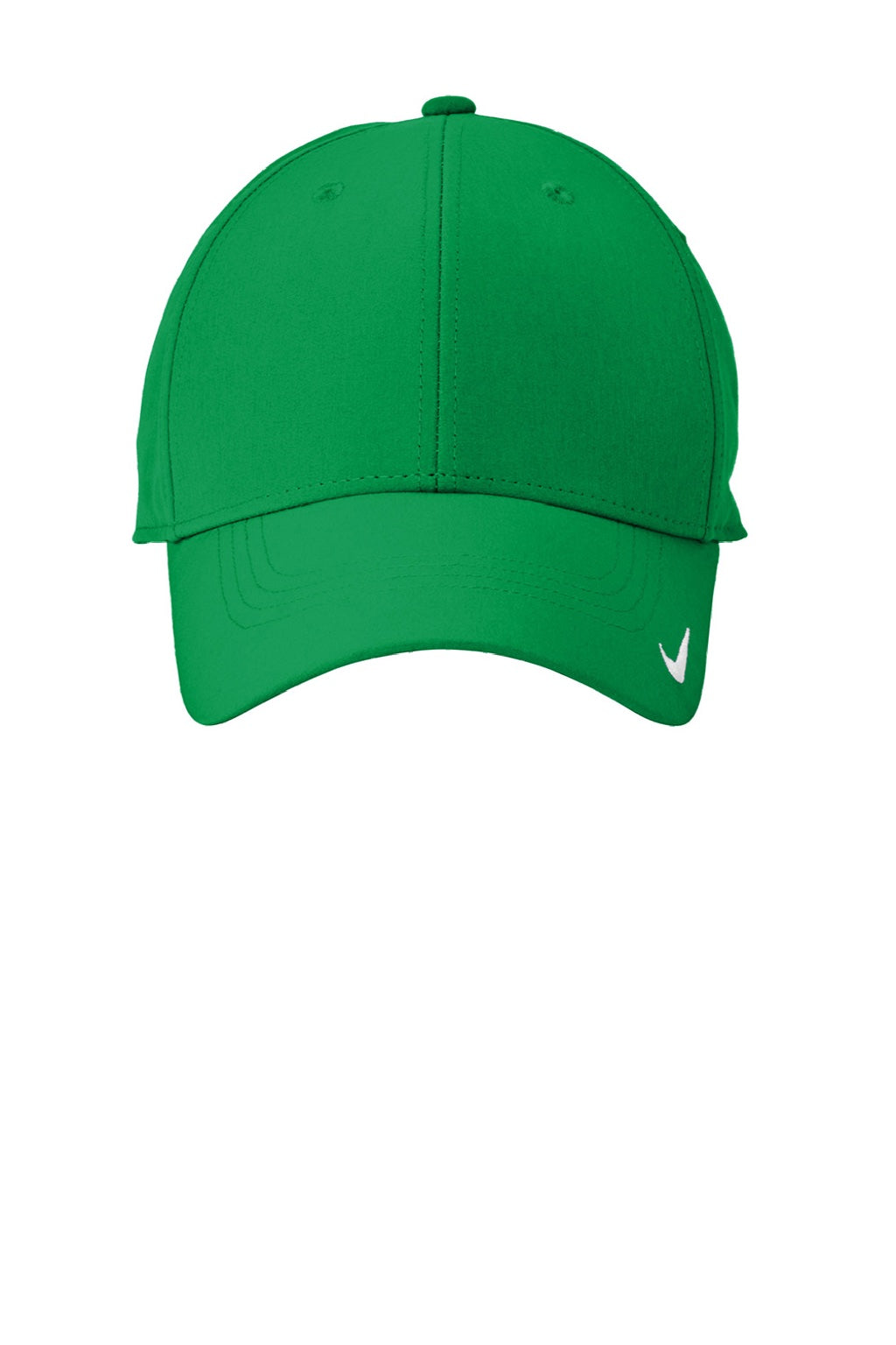 Nike Hats 779797/NKFB6447 Mens Moisture Wicking Adjustable Hat Apple Green Flat Front