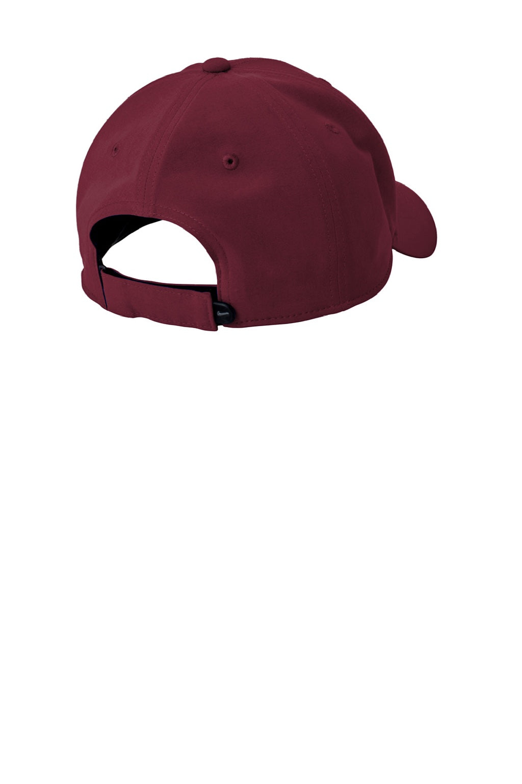 Nike Hats 779797/NKFB6447 Mens Moisture Wicking Adjustable Hat Deep Maroon Flat Back