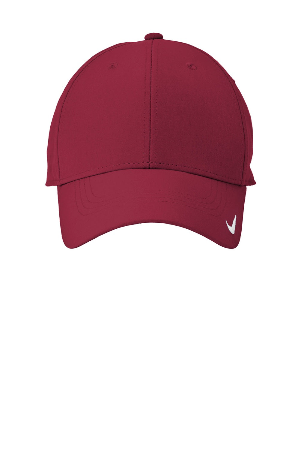Nike Hats 779797/NKFB6447 Mens Moisture Wicking Adjustable Hat Team Maroon Flat Front