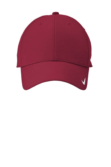 Nike Hats 779797/NKFB6447 Mens Moisture Wicking Adjustable Hat Team Maroon Flat Front